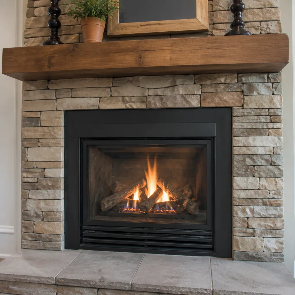 Gas fireplace service